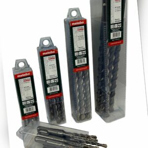 10x Metabo pro4 SDS-Plus Bohrer Betonbohrer Hammerbohrer Steinbohrer Ø 5 - 14 mm