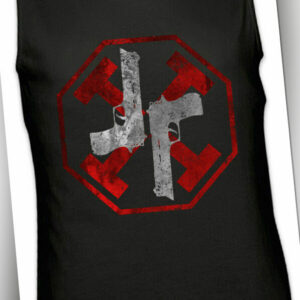 Gun Kata Herren Tank Top Equilibrium Symbol Sign Logo John Preston Cleric