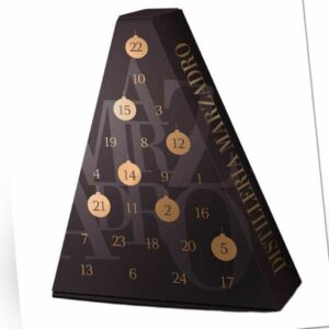 Marzadro: Adventskalender / 17- 45 % vol / 20 x 0,05 Liter-Flasche & 4 x 0,10 L