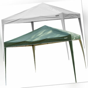 MUWO "Pavilio" Outdoor Faltpavillon 3x3 m UV Schutz 50+ Faltbar grün weiß neu