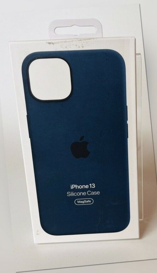 Original Apple iPhone 13 Silikon Hülle MagSafe MM293ZM/A Abyss Blue Abyssblau