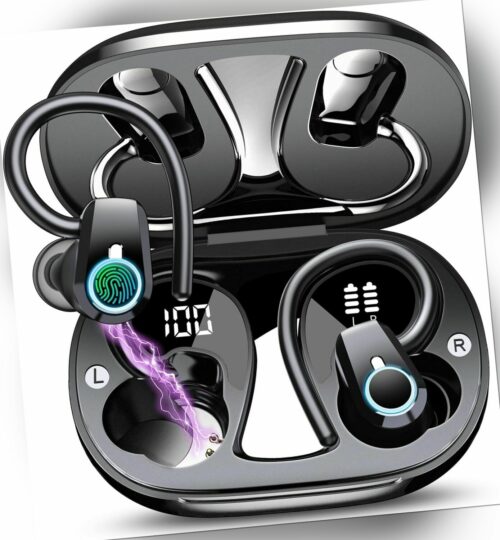 OYIB Bluetooth Kopfhörer Sport, In Ear Kopfhörer 5.3 ,IP7 ,10 Std Spielzeit