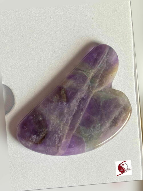 Gua sha Körper-Gesicht Massagestein, Amethystquarz