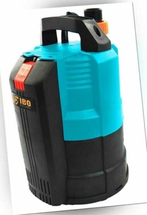 IBO IPC 550 Tauchpumpe Wasserpumpe Regen  550 W 6000 l/h Schwimmbadpumpe DAMBAT