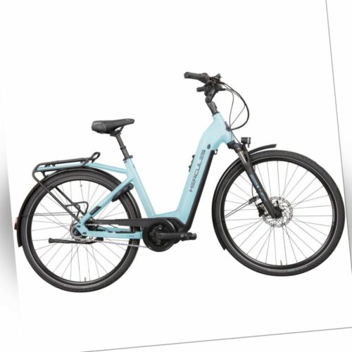 Hercules E-Bike Elektrofahrrad ROBERT/A DeLuxe I-R8 W28"/49cm 625Wh türkis