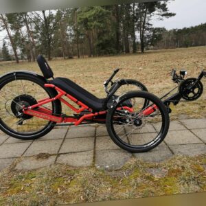 KMX Liegetrike Koyote als E-Bike 250W-1500W   35km/h Pedelec NEUES Vorführbike