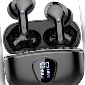 Bluetooth Kopfhörer, Kopfhörer Kabellos Bluetooth 5.3 In Ear, 4 ENC Noise Cancel