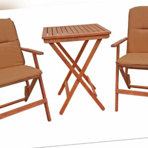 Set Tisch 2 Stühlen Gartenstühle Relaxstuhl Holzmöbel Sonnenstuhl Jugend Möbel