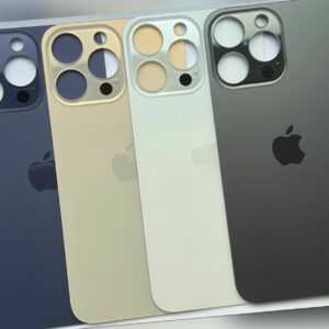 iPhone 14 Pro / 14 Pro Max Backcover Glas Rückseite  mit Kleber Akkudeckel