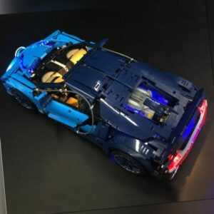 LED-Beleuchtungsset Licht-Set passend für Lego Bugatti Chiron Modell 42083