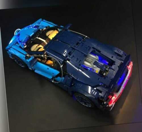 LED-Beleuchtungsset Licht-Set passend für Lego Bugatti Chiron Modell 42083