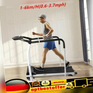 Laufband Elektrisch klappbar Bodenstehend Walking Laufband Fitness Laufband Neu