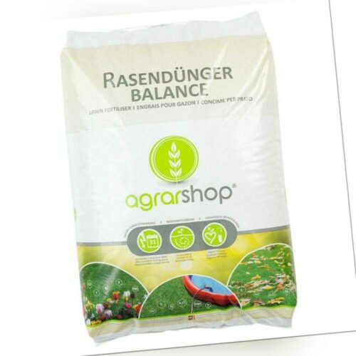 Agrarshop Rasendünger Balance 25 kg Sofortwirkung Langzeitwirkung Turboeffekt