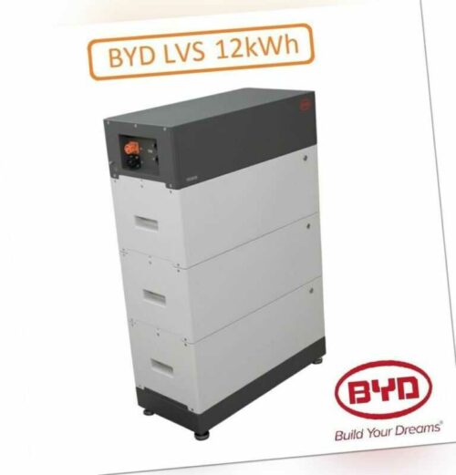 BYD Battery Box Premium LVS 12.0 kWh Batteriemodul 0% Mwst Solarspeicher Solar