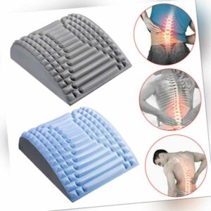 Nacken und Rückenstrecker Kissen Rückendehner Rückentrainer Wirbelsäulenstrecker