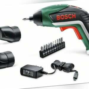 Bosch Akkuschrauber IXO Set 10 Bits Winkelaufsatz USB-Ladegerät 3.6 Volt