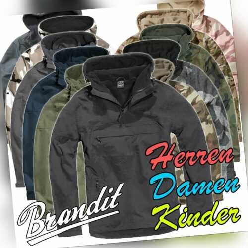 Brandit Windbreaker Jacke Herren Damen Kinder Modelle Outdoor Function Winter