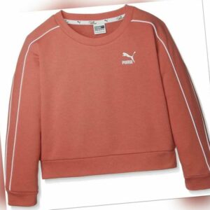 PUMA Kinder Sweatshirt Minions Pullover, Spiced Coral Rosa, 128