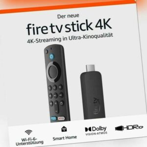 Amazon Fire TV Stick 4K Medien-Streamer mit Alexa NEU OVP