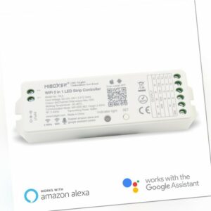 Mi-Light ALEXA / Google Home 5-in-1 Empfänger Controller 2.4G 12/24V "15A" | WL5