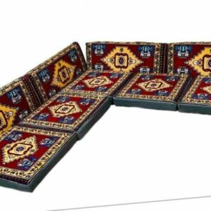 Orientalische Sitzecke, traditionelles Orientalisches Sofa 9-tlg. Sitzkissen-Set