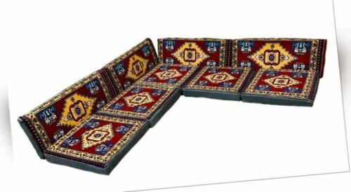 Orientalische Sitzecke, traditionelles Orientalisches Sofa 9-tlg. Sitzkissen-Set