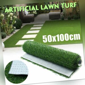 Kunstrasenteppich gefälscht synthetisch Gartenrasen Landschaftsmatte Rasen grün