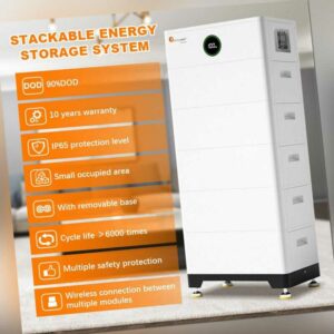 Hochvolt Batteriespeicher Stromspeicher Stappelspeicher Felicity Solar® 10Kwh