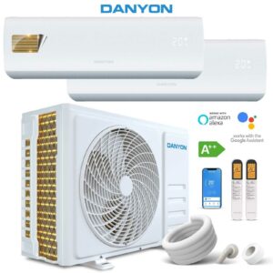 Danyon Multisplit Klimaanlage 2 Wandgeräte 5,2kW Klimagerät 18.000 BTU WiFi A++