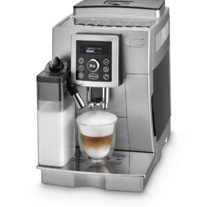 DE'LONGHI Kaffeevollautomat ECAM 23.466.S LatteCrema System silber 1450W