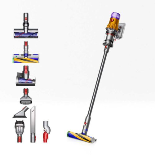 Dyson V12 Slim Absolute Kabelloser Staubsauger - Gelb/Nickel