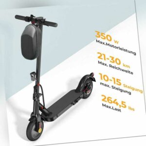 Elektro Roller mit Straßenzulassung ABE 350W E-Scooter Klappbar Bis 30KM MAX APP