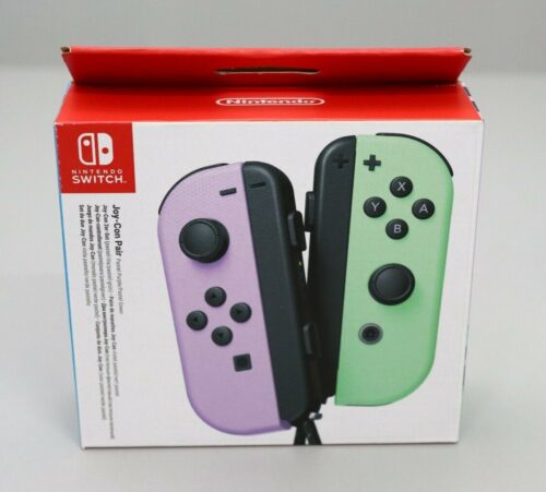 Nintendo Switch Joy-Con (L)/(R) - Pastell-Lila/Pastell-Grün NEU