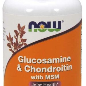 Now Foods Glukosamin & Chondroitin Mit Msm Kapseln Gelenke Ergänzung 2 Größen