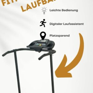 Laufband Heimtrainer Hometrainer klappbar belastbar Jogging Laufen Fitnessgerät