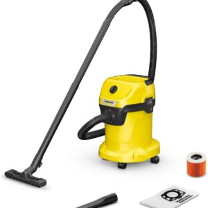 Kärcher WD 3 V-17/4/20 Wet/Dry Vacuum Cleaner with Cartridge Filter,1000W