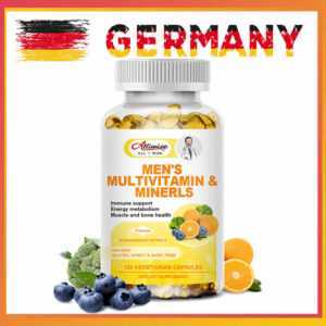 120 Pillen Multivitamin&Mineralstoffkapseln für Männer Immununterstützung