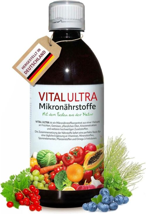 , 480 ml, Mikronährstoffkonzentrat mit Vitaminen, Mineralien, Spurenelementen...