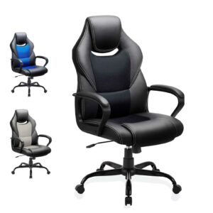 BASETBL Bürostuhl Gamingstuhl Racing Chair Chefsessel Wippfunktion bis 150kg
