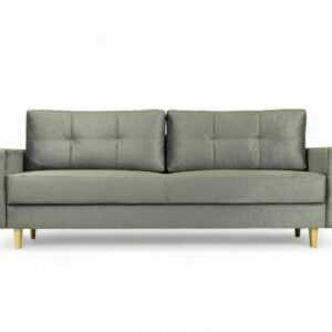 Sofa FLORO mit Schlaffunktion und Bettkasten, 4-Sitzer, DL-Automat, 2 Kissen NEU