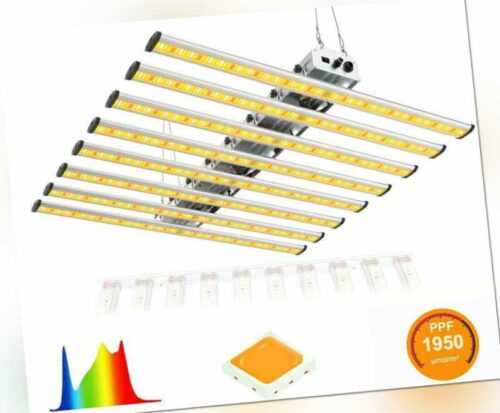 640W LED Spider Grow Light IR Vollspektrum Samsung 561C LED Dimmable Indoor Lamp