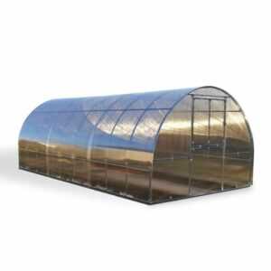 Gewächshaus KLASIKA EASY 3x6m (18m2) mit 4mm Polycarbonat (Rahmen aus Vierkantro