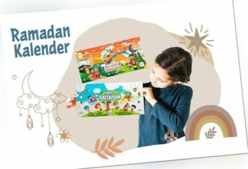 Ramadan Eid Mubarak Kalender Kinder 32 Stück Schokolade Countdown Adventskalende