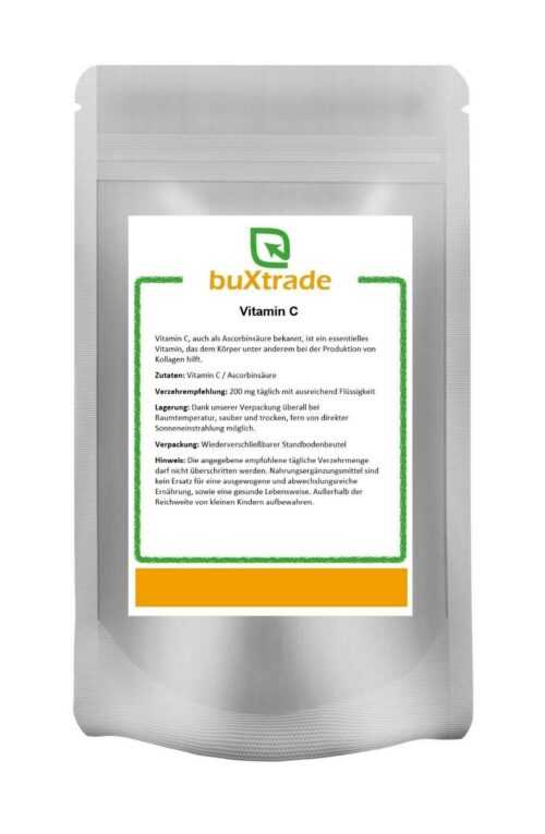 Vitamin C Ascorbinsäure E300 | Lebensmittelqualität | Buxtrade