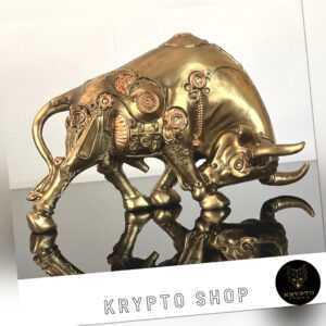 Miami Krypto Bulle 2021 Bulle Skulptur Deko NEU & OVP