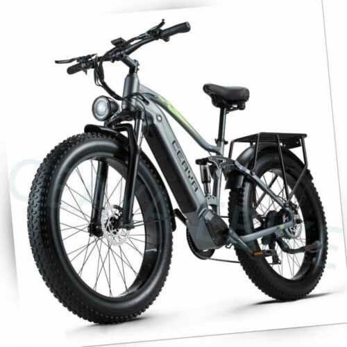 Elektrofahrrad Ebike 1000W Electric Bike Mountain Fat Tire All Terrain E-bike