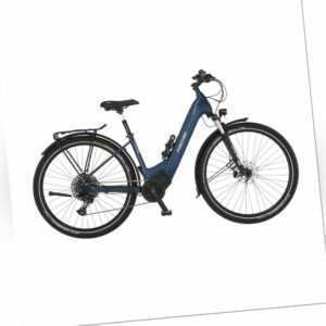 Trekking E-Bike RH 43 cm 28 Zoll 711 Wh FISCHER Viator 8.0i E Bike Pedelec blau