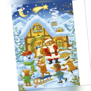 Adventskalender Weihnachtsmann mit Kinder Weihnachten Schokoladenkalender