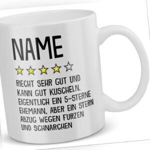 Ehemann Geschenk für Ihn Hochzeitstag Männer Tasse Personalisierte Kaf