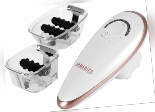 HoMedics Anti-Cellulite-Massagegerät Elektrisches Vakuum Wiederaufladbar Weiß